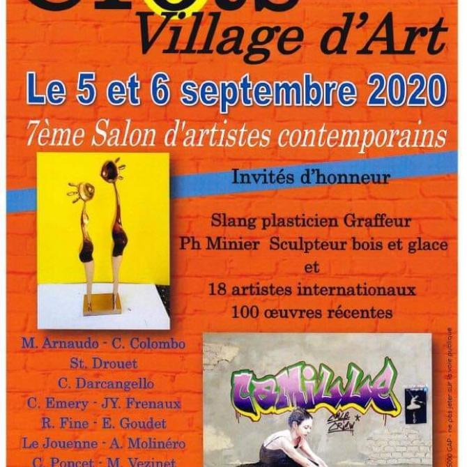 Salon des Arts in Crots 5 en 6 september 2020