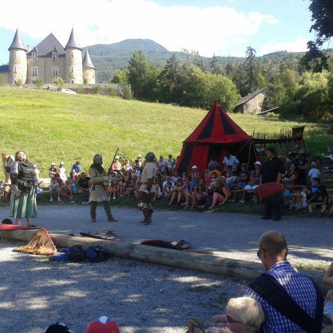 La fête des médiévales à Crots 10 et 11 août 2024